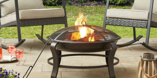 Up to 60% Off Walmart Fire Pits | Wood-Burning Fire Pit Only $27.99!