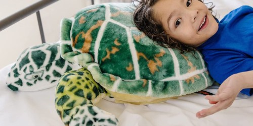 Melissa & Doug Giant Sea Turtle Plush Only $19 on Amazon (Regularly $50)