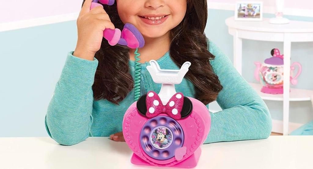 Disney Junior Minnie Mouse Ring Me Rotary Phone