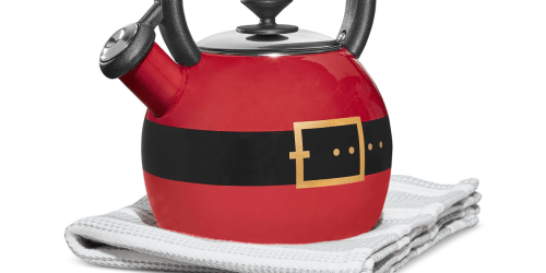 Martha Stewart Holiday Collection on Macy’s.com | Santa Tea Kettle Just $20.99 (Regularly $70)