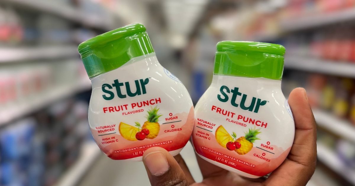 Stur Fruit Punch in someone's hand