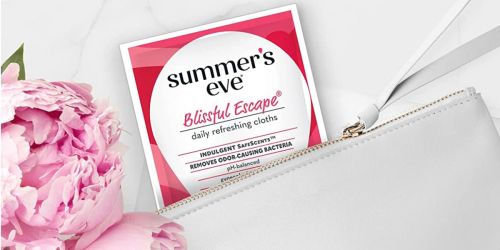 Summer’s Eve Cleansing Cloths 16-Count Just $1.70 Shipped on Amazon