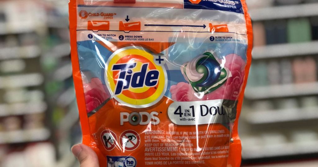1 pack of Tide Pods 4-in-1 with Downy