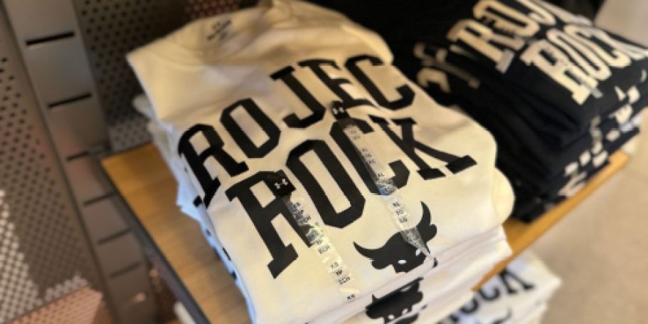 Under Armour Project Rock Men’s Styles from $14.98 Shipped (Reg. $40)