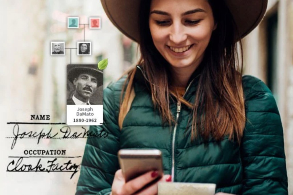 Women researching ancestry
