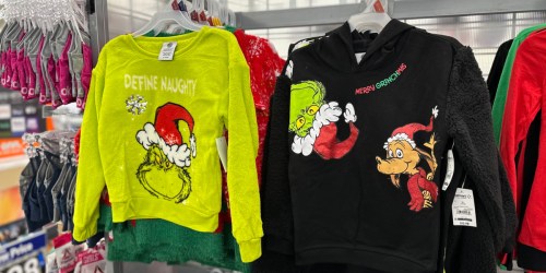 Dr. Seuss Grinch Clothes at Walmart | Girls Tops as Low as $7.98