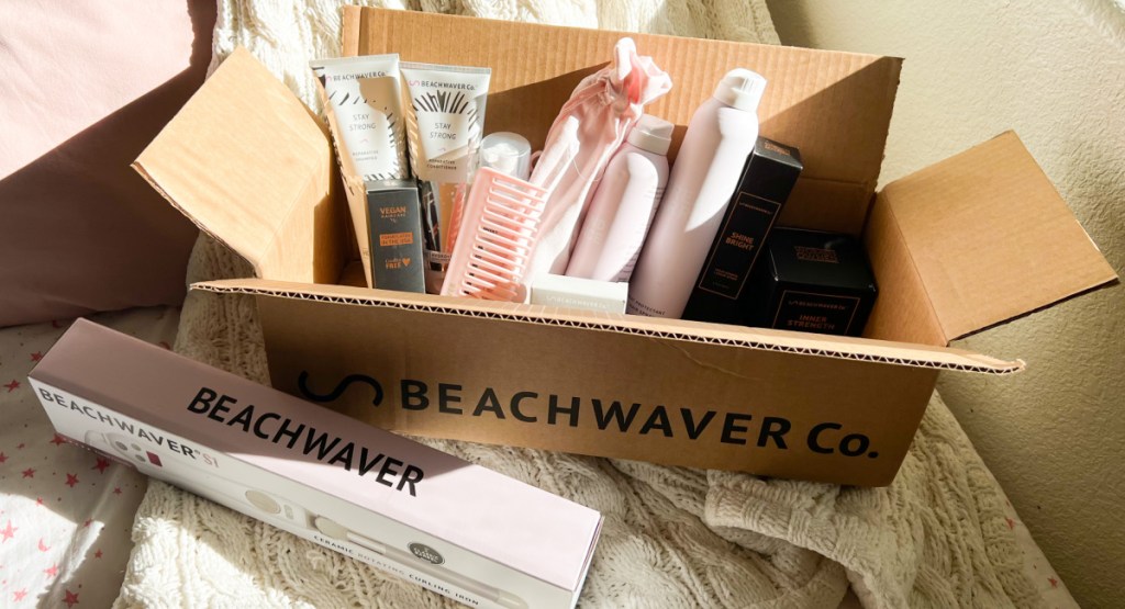 hair products in box