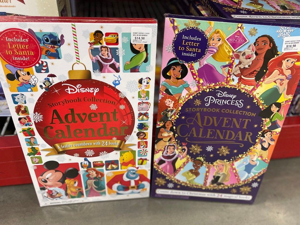 disney advent calendar books