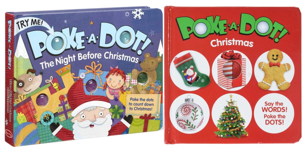 christmas poke a dot books