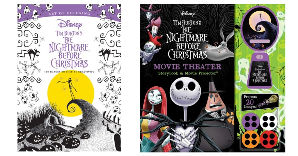 the nightmare before christmas books