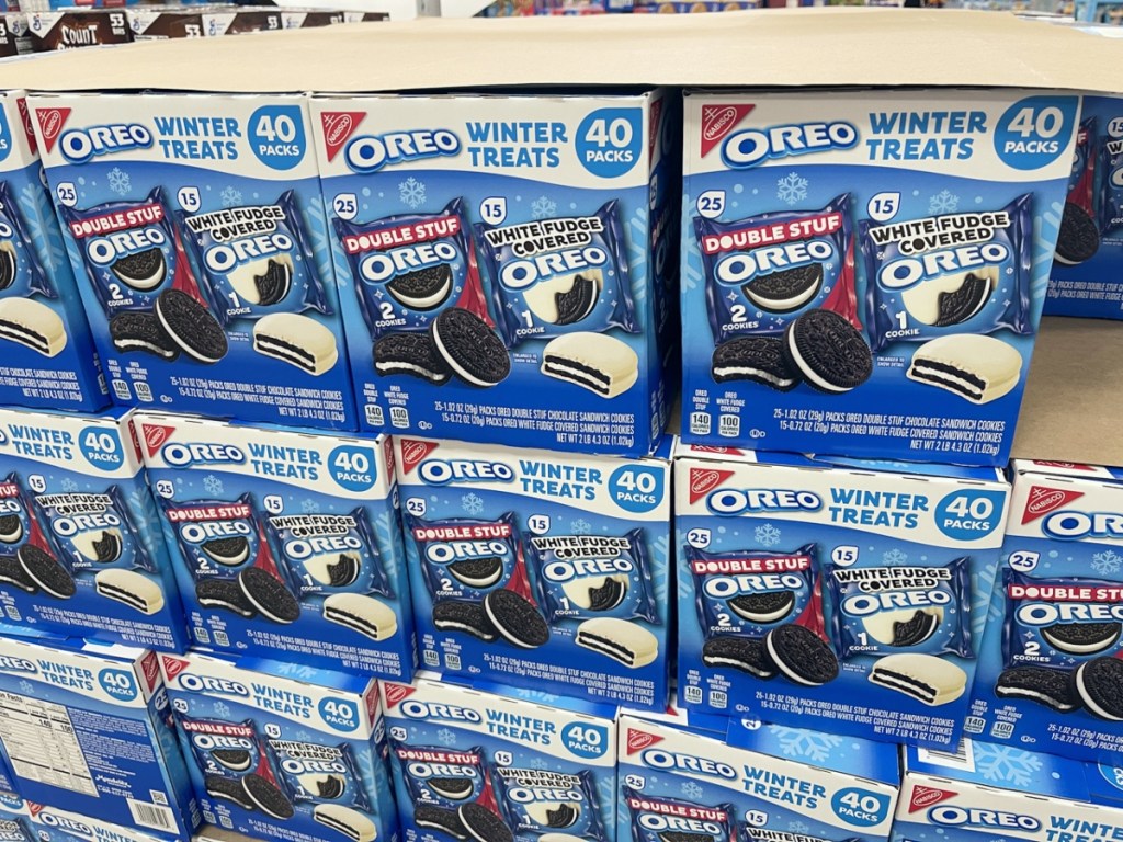 Oreo Winter Treats variety packs