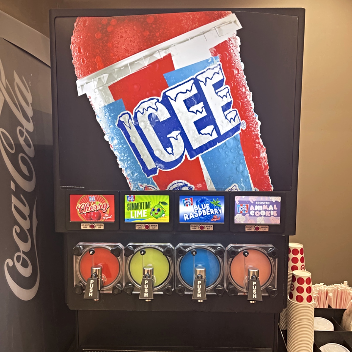 Target icee machine