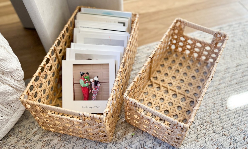 walmart cane baskets