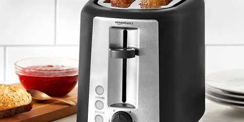 Amazon Basics 2-Slice Extra-Wide Toaster Only $14.98 (Regularly $30) + More