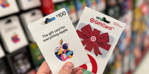 FREE $10 Target Gift Card w/ $100 Apple Gift Card Purchase