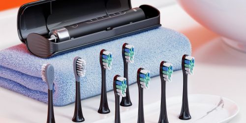 Smart Electric Toothbrush Just $29.99 Shipped on Amazon | Includes 2 Year Supply of Brush Heads