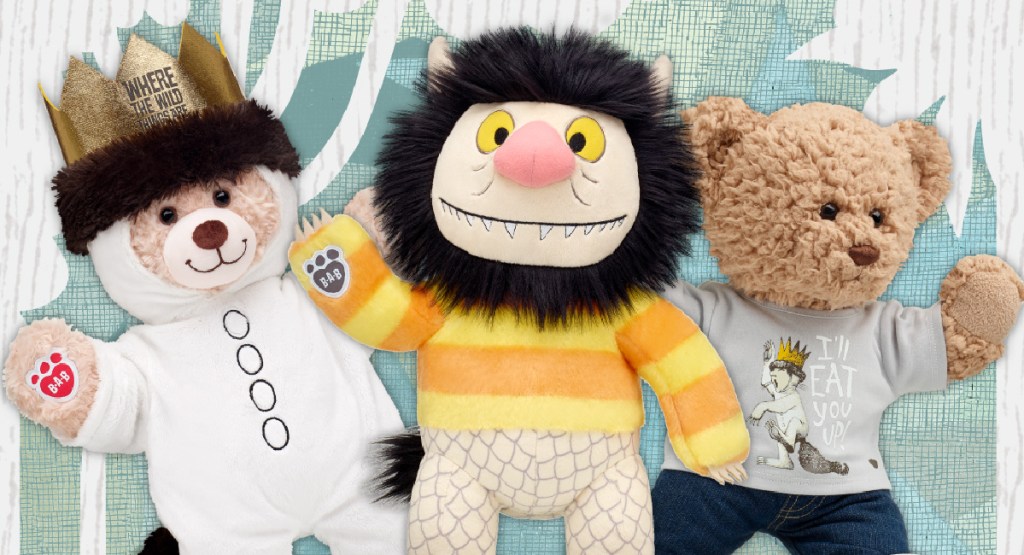 Build a bear Where the Wild Things Are