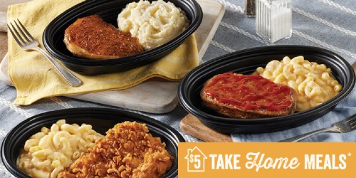 New Cracker Barrel $5 Take Home Meals + Get FREE Valentine’s Day Dessert