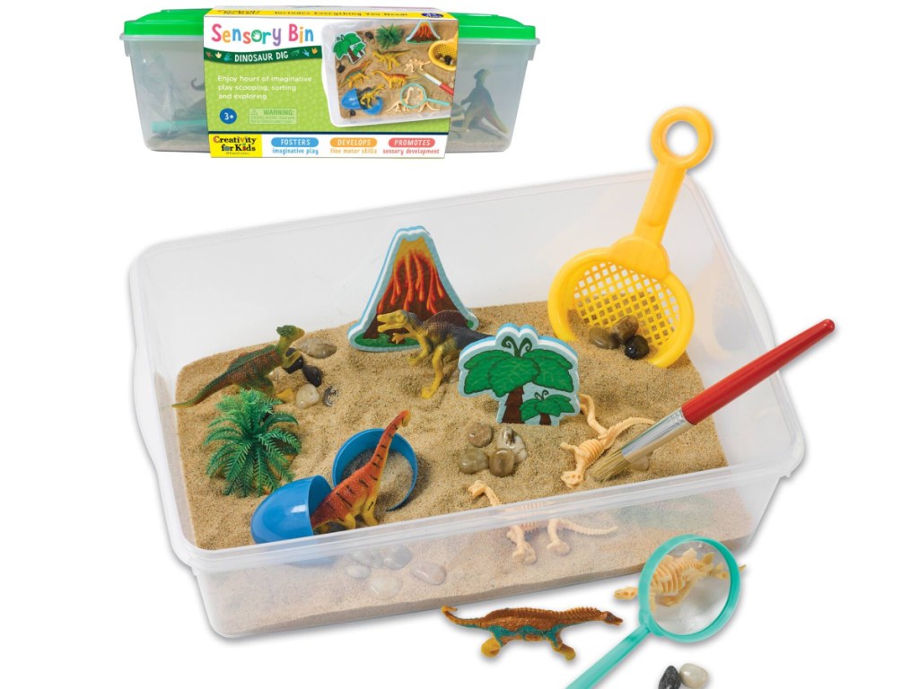 Creative for Kids Sensory Bins - Dinosaur Dig