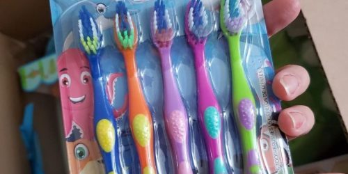 Dr. Fresh Toothbrush 6-Packs for Kids & Adults Only $1 on Walmart.com (Just 17¢ Each)