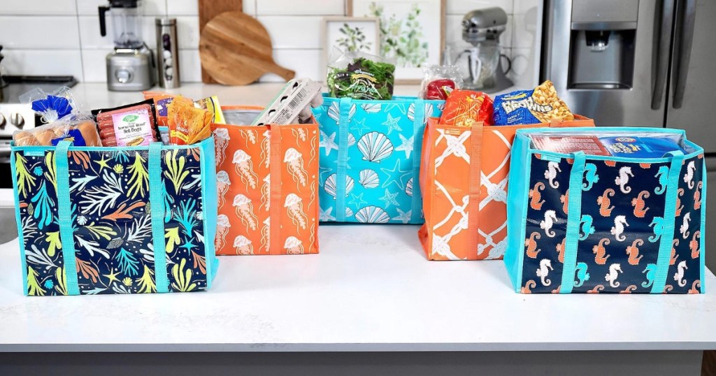 FIVE Super Shopper Totes