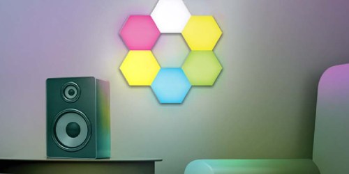 GE Light Kit w/ 6 Modular LED Panels Only $18.73 on Amazon (Regularly $25) | Can Sync Up w/ Your Music