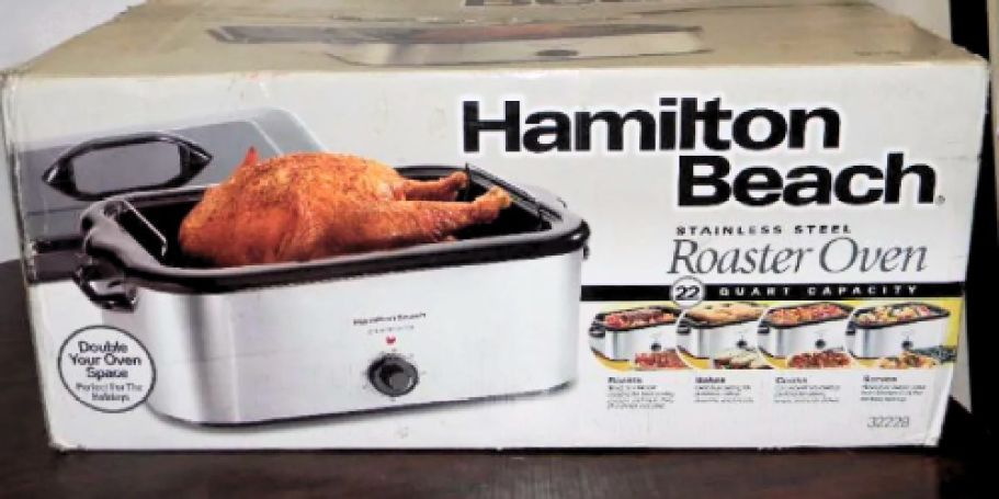 Hamilton Beach Roaster Oven from $31.49 on Kohl’s.com (Reg. $75) – Great for Thanksgiving