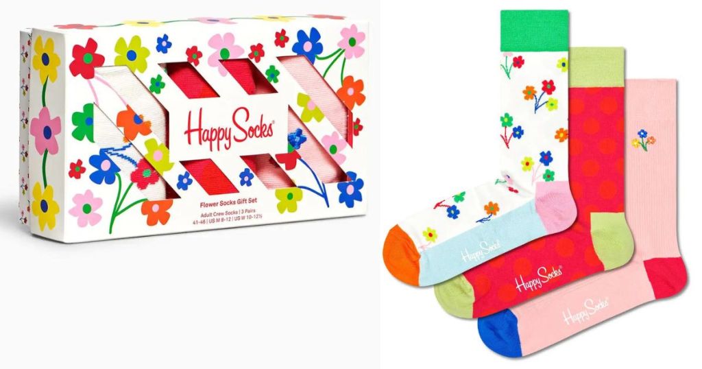 Happy Socks Flower Gift Set