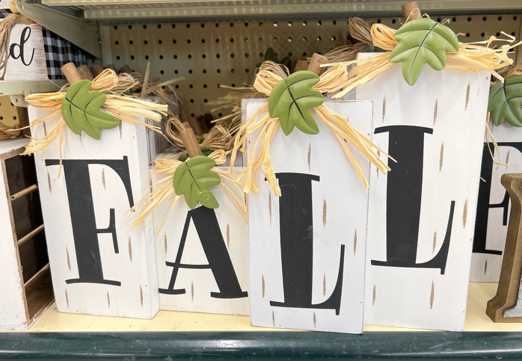 Hobby Lobby Fall Sign 