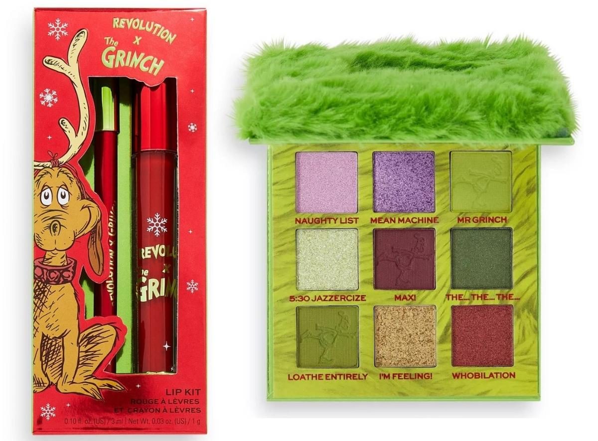 Makeup Revolution x The Grinch Holiday Collection