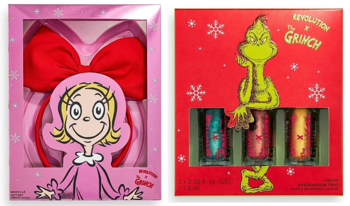 Makeup Revolution x The Grinch Holiday Collection