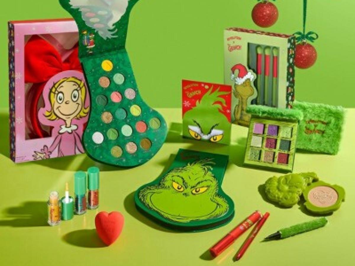 Makeup Revolution x The Grinch Holiday Collection