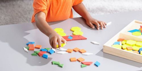 Melissa & Doug Pattern Blocks and Boards Set Only $11.47 on Amazon (Regularly $27.99) | Fun & Educational Toy