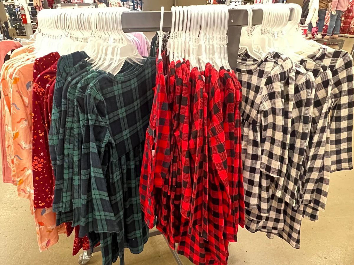 Old Navy Girls Dresses on a rack