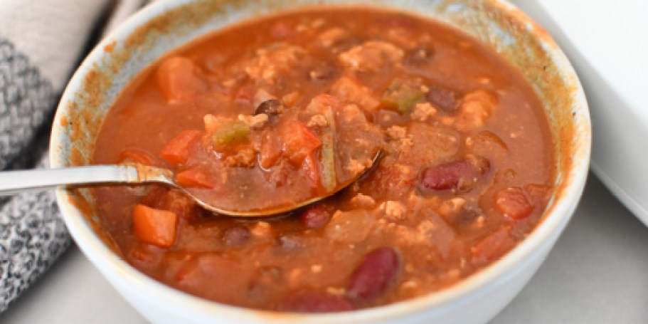 Crockpot Pumpkin Chili (Cozy Up With This Easy Fall Soup Recipe!)