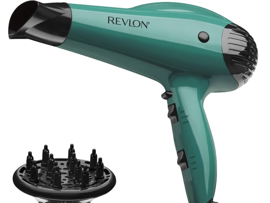 Revlon Hair Dryer in Green