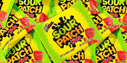 Sour Patch Kids Mini Snack Packs 144-Count Only $11.75 Shipped for Prime Members (Reg. $21)