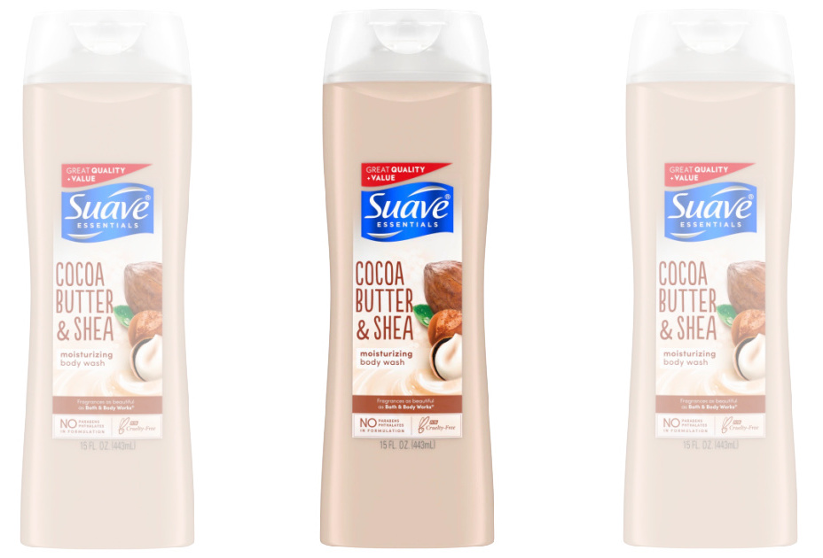 Suave Essentials Body Wash Creamy Cocoa Butter and Shea