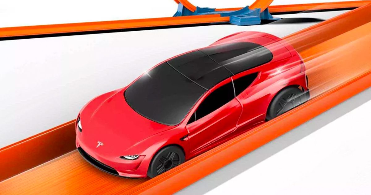 Hot Wheels Tesla RC Car