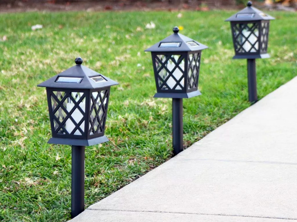 solar powered LED lights