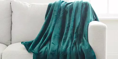 65% Off Plush Throw Blankets + Free Shipping on Belk.com | Lots of Styles from $10.50 Shipped