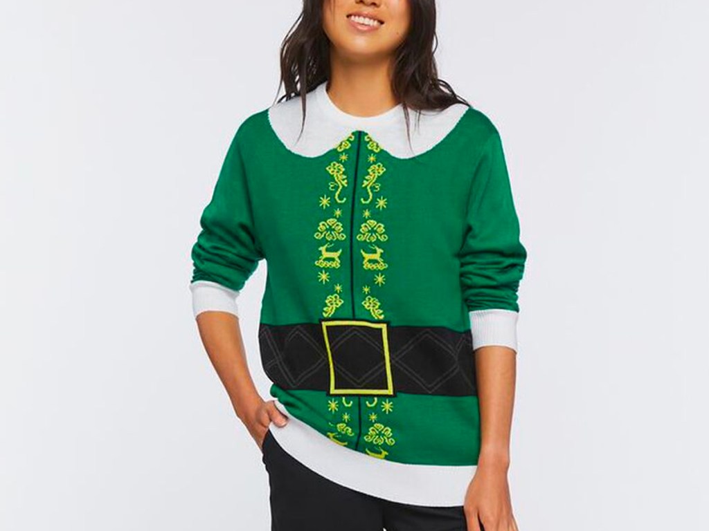 elf sweater