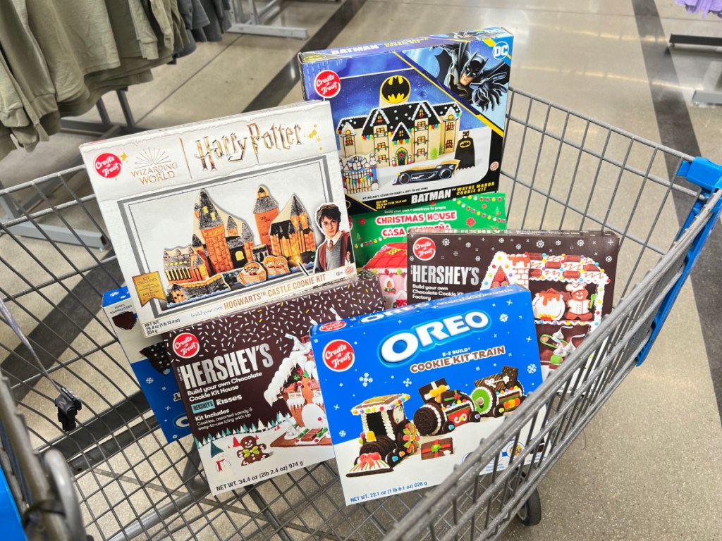 gingerbread kits in cart