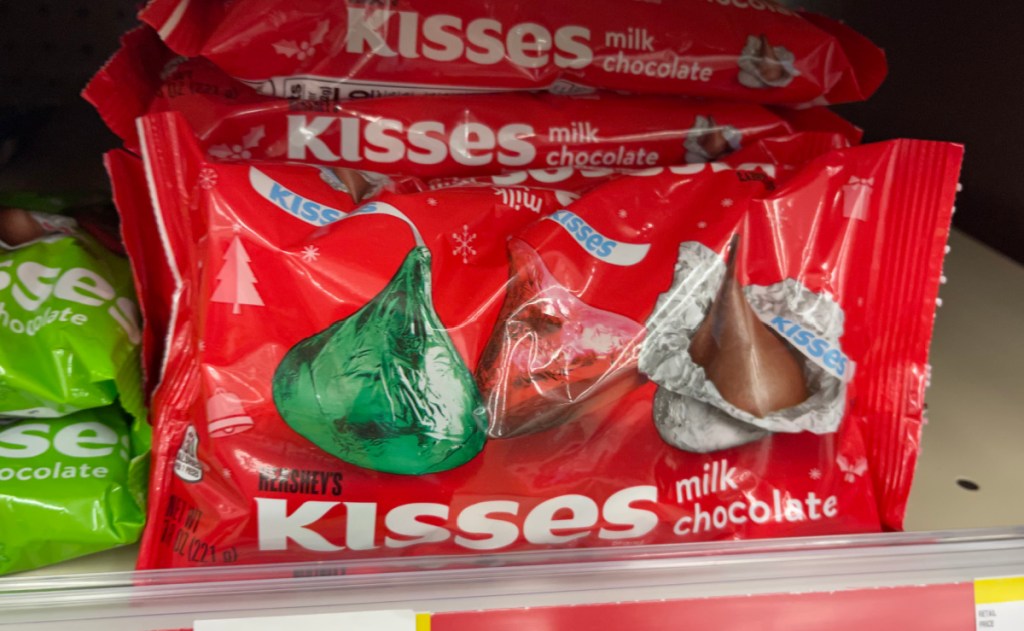 holiday hersheys kisses