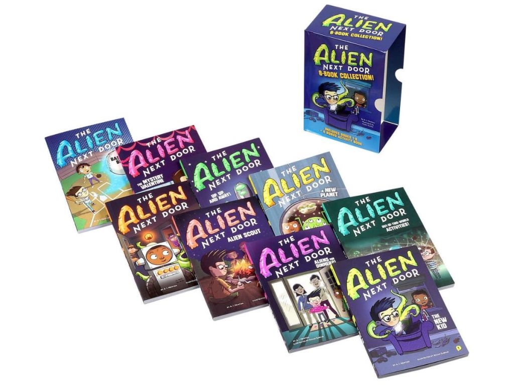 The Alien Next Door book set