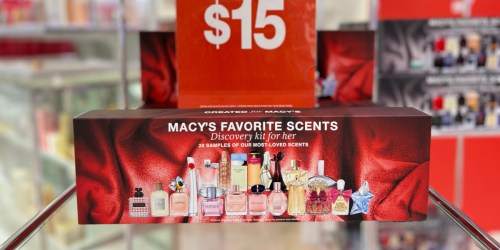 Macy’s Perfume & Cologne 20-Piece Fragrance Gift Sets Only $15 (Regularly $25)