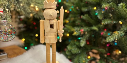 Wooden Nutcrackers from $7.49 on Michaels.com (Looks Like Pottery Barn, But Cost $50 LESS!)