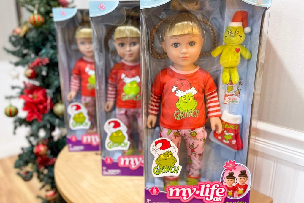 my life as grinch dolls 