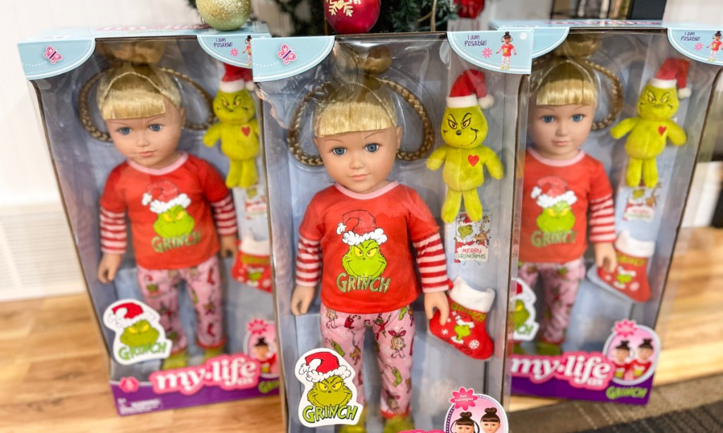 my life as grinch dolls 