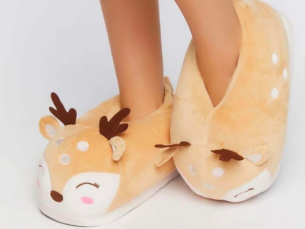 reindeer slippers